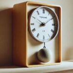 Tischling Stone Weighted Clock