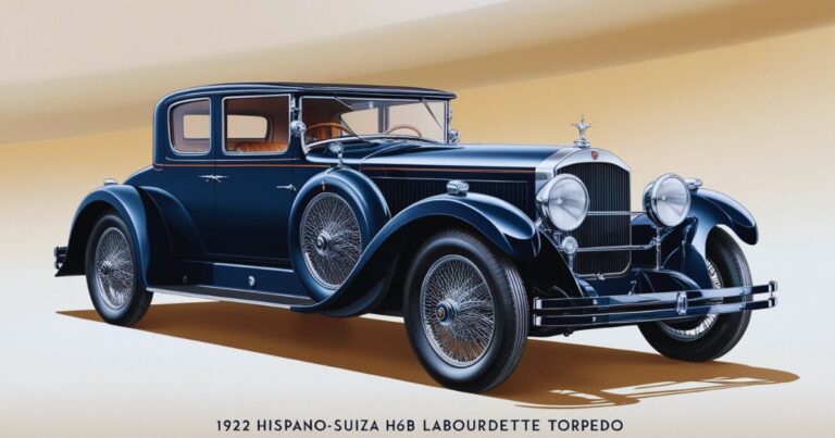 The History of the 1922 Hispano-Suiza H6B Labourdette Torpedo