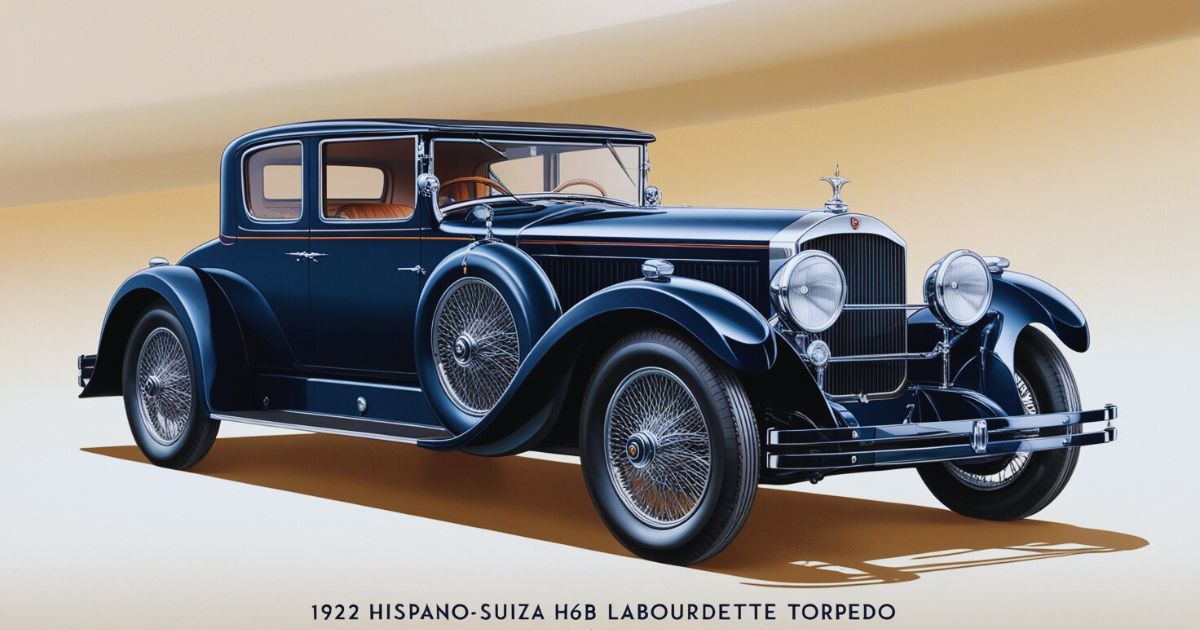 1922 Hispano-Suiza H6B Labourdette Torpedo