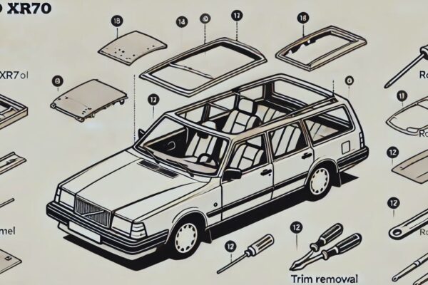 Desmontar Techo Volvo XR70