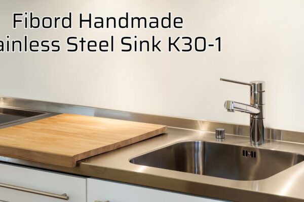 Fibord Handmade Stainless Steel Sink K30-1