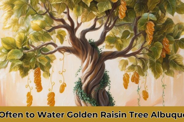 How Often to Water Golden Raisin Tree Albuquerque (1)