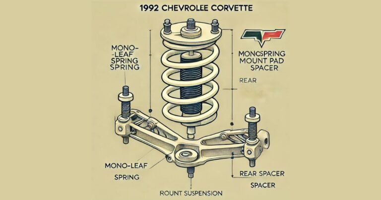 Understanding the 1992 Vette Rear Monspring Mount Pad Spacer